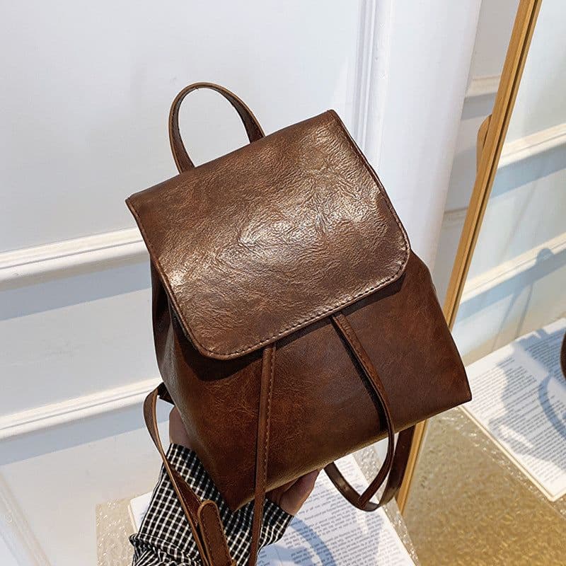 image-Women's Retro Fashion Casual Travel Backpack