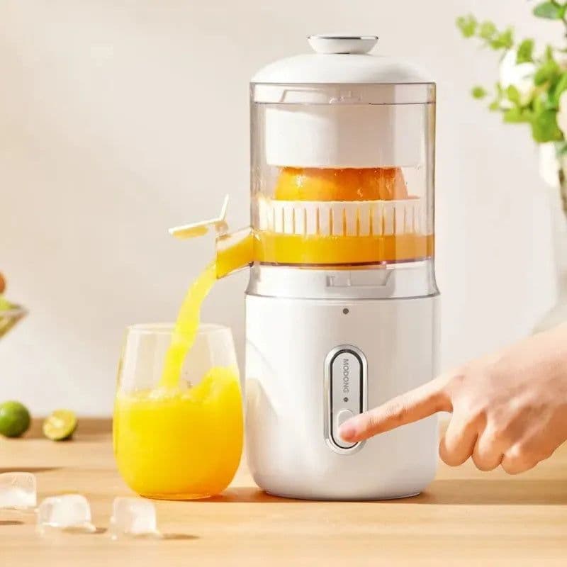 image-Multifunctional Wireless Electric Juicer Steel Orange Lemon Blender USB Portable Mini Fruit Squeezer Pressure Juicer Kitchen
