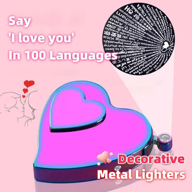 image-Decorative Mini Portable Metal Candle Lighters Windproof Creative Personalized Gifts Lighter Women's Gifts