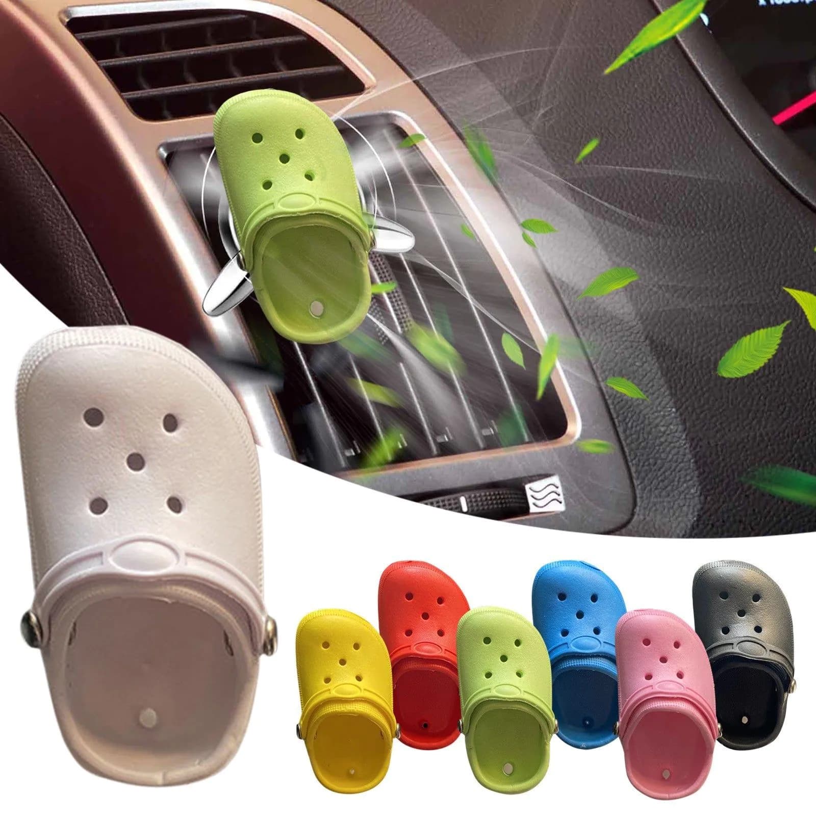 image-Car Good Air Conditioner Outlet Decoration Car Aromatherapy Mini Hole Shoes Car Accessories