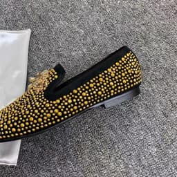 image-Men's Fashion Casual Carbon Diamond Flat Shoes