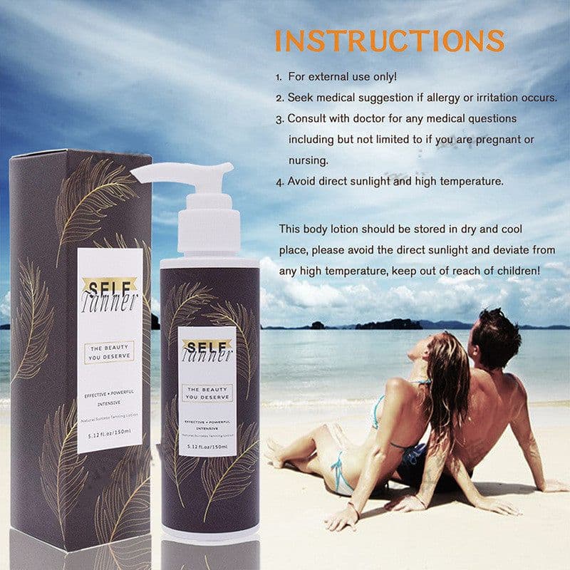 image-Sun-free Black Lotion Natural Bronze Body Lotion
