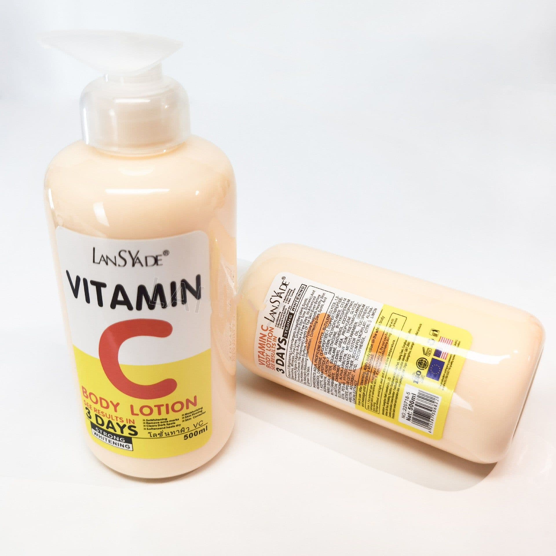 image-Tartaric Acid VC Lotion VE Skin Beauty Brightening Lotion 500ml Moisturizing Moisturizer