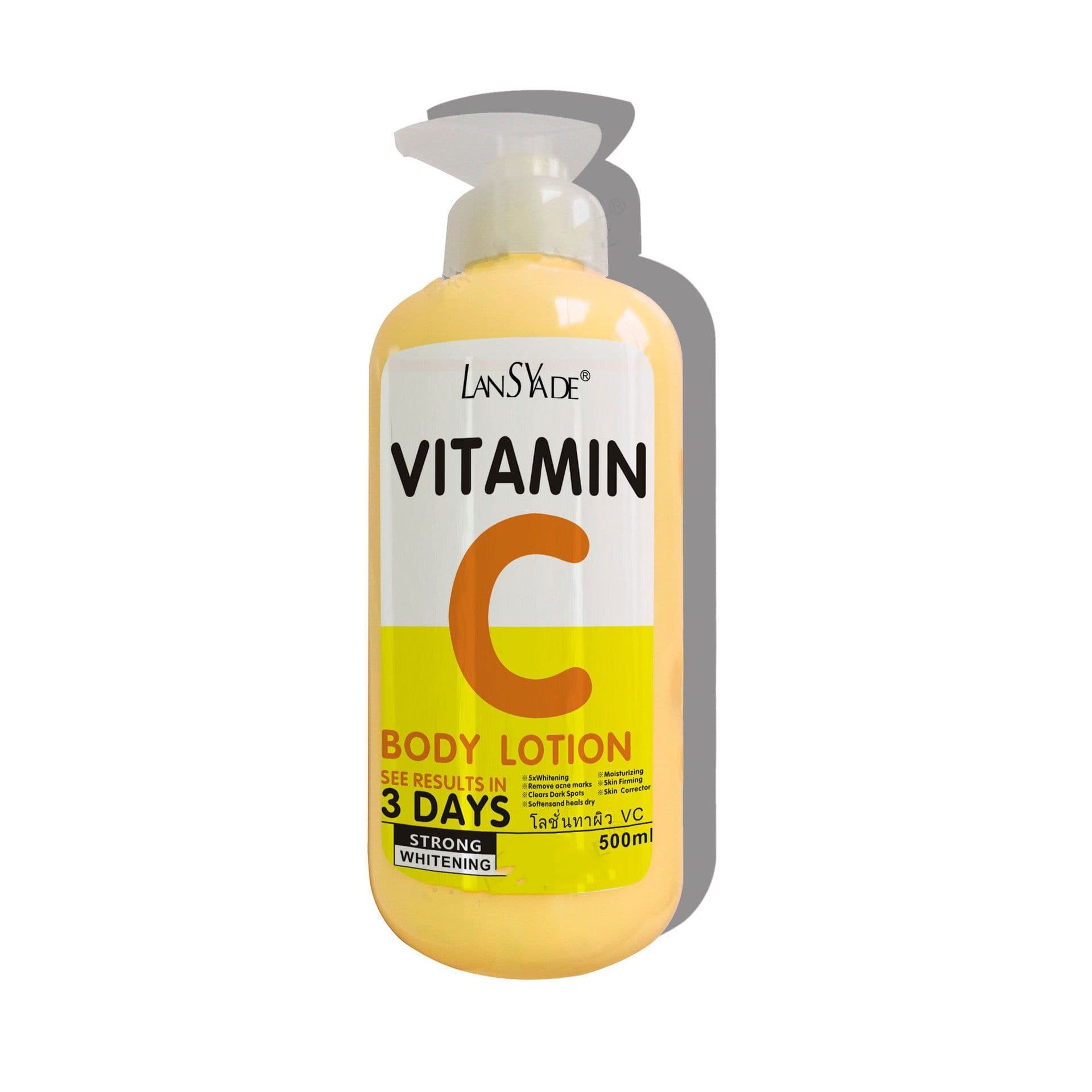 image-Tartaric Acid VC Lotion VE Skin Beauty Brightening Lotion 500ml Moisturizing Moisturizer