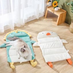 image-Detachable Clean Cool Breathable Cat Bed And Cool Dog Kennel Pet Products