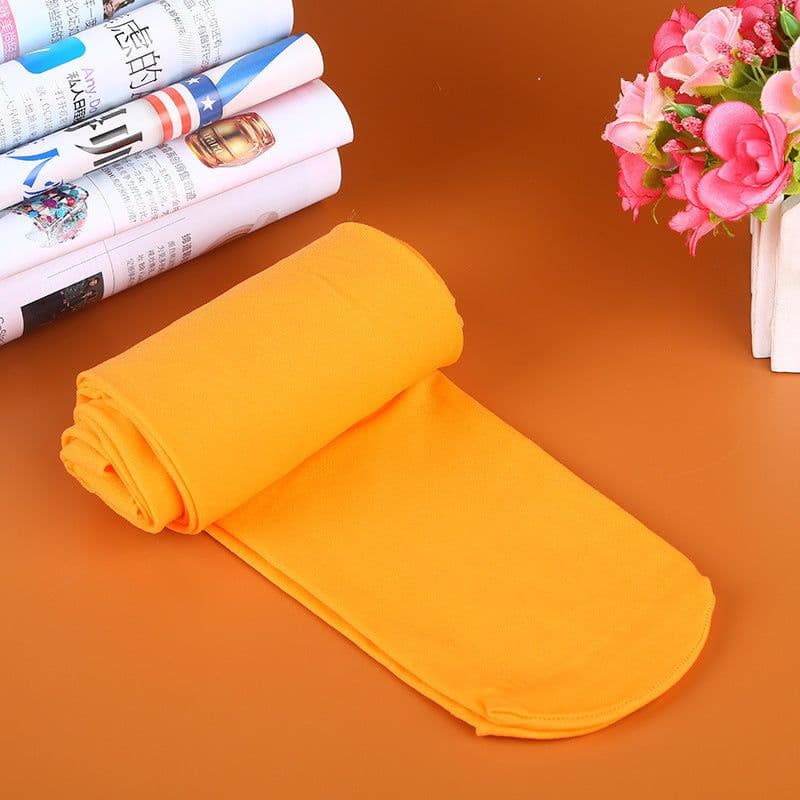 image-Popular Velvet Pantyhose Candy Color Base