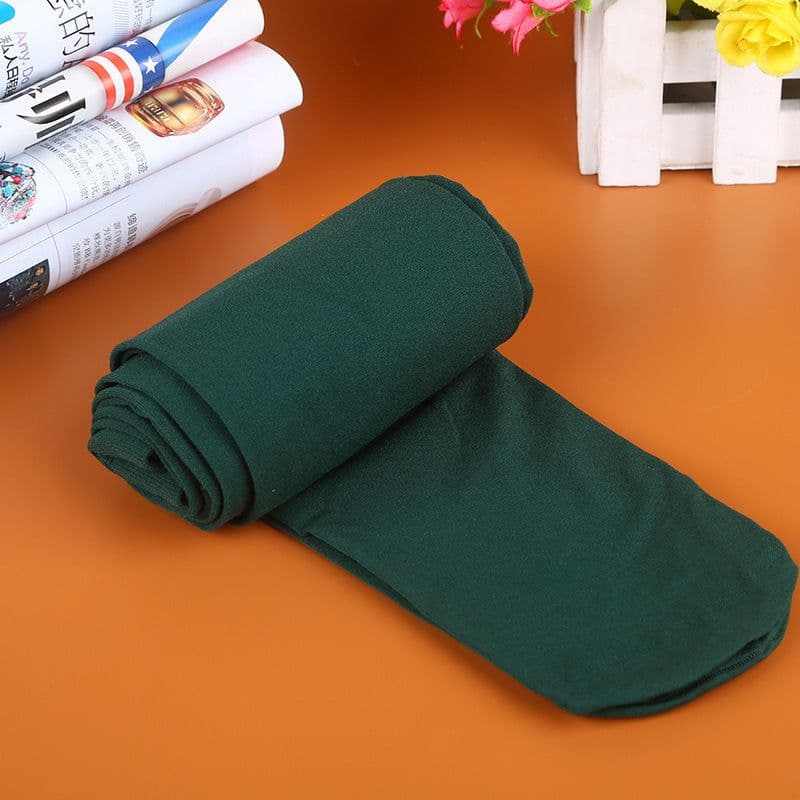 image-Popular Velvet Pantyhose Candy Color Base