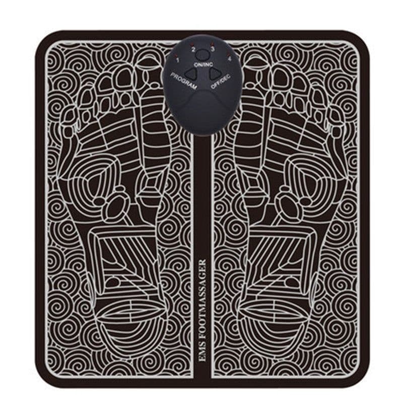 image-EMS Foot Massager Pad Portable Electric Muscle Stimulation Massage Mat Improve Blood Circulation Relief Pain Relax Feet