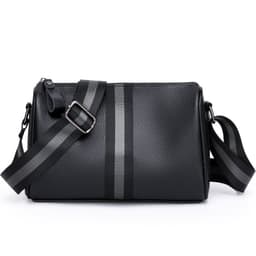 image-One-shoulder Crossbody Leather Large Capacity Bag