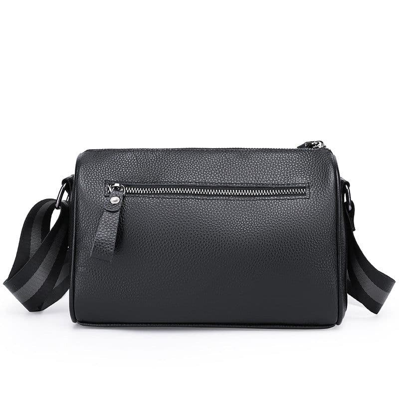 image-One-shoulder Crossbody Leather Large Capacity Bag