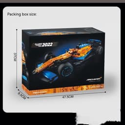 image-Mailun F1 Racing P9926 Technology Machinery Group Series Boys Puzzle Small Particles Assembled Building Block Toys