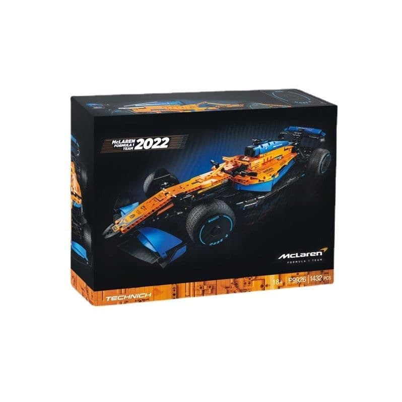 image-Mailun F1 Racing P9926 Technology Machinery Group Series Boys Puzzle Small Particles Assembled Building Block Toys