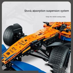 image-Mailun F1 Racing P9926 Technology Machinery Group Series Boys Puzzle Small Particles Assembled Building Block Toys