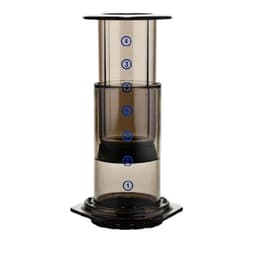 image-Portable Manual French Press Coffee Machine With 350 Pieces Of Coffee Filter Paper