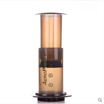 image-Portable Manual French Press Coffee Machine With 350 Pieces Of Coffee Filter Paper