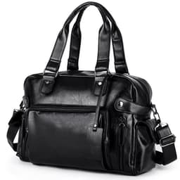 image-Men's Fashion Casual Solid Color Travel Handbag