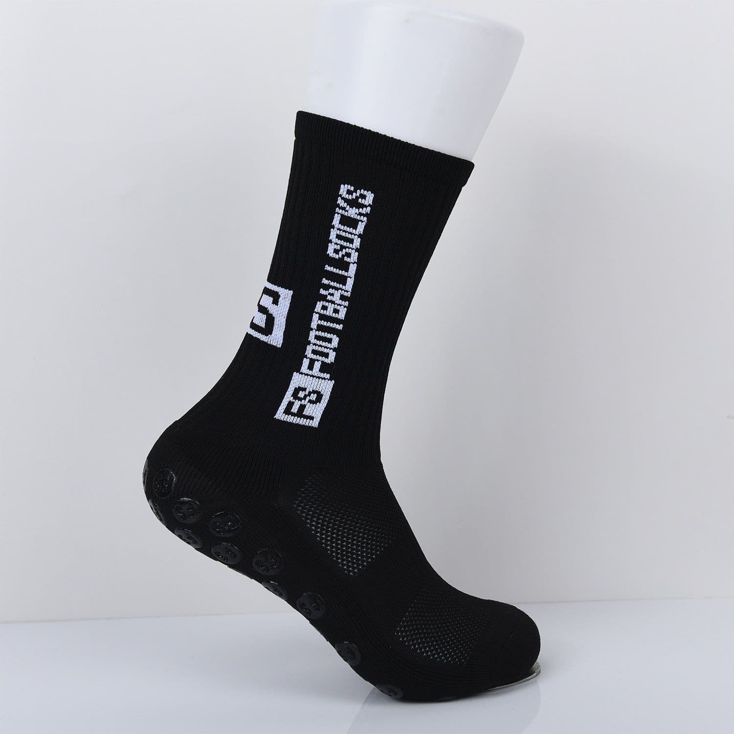 image-Mid-calf Professional Football Socks Round Silicone Non-slip Socks With Non-slip Rubber Soles