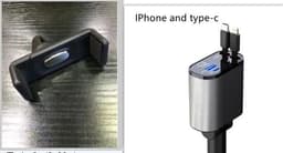 image-Metal Car Charger 100W Super Fast Charging Car Cigarette Lighter USB And TYPE-C Adapter