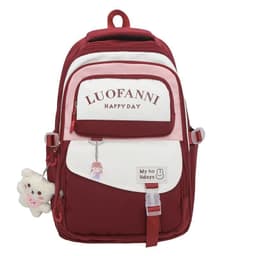 image-School Season Backpack Korean Style College Style Large Capacity Student Schoolbag Female