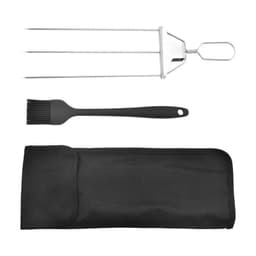 image-3-Prong Skewer Stick Needles Kebab 3 Way Forks Stainless Steel Barbecue Grill Fork Household BBQ Non-stick