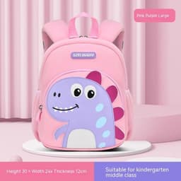 image-Men's And Women's Cute Fashion Dinosaur Neoprene Backpack