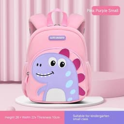 image-Men's And Women's Cute Fashion Dinosaur Neoprene Backpack