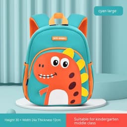 image-Men's And Women's Cute Fashion Dinosaur Neoprene Backpack
