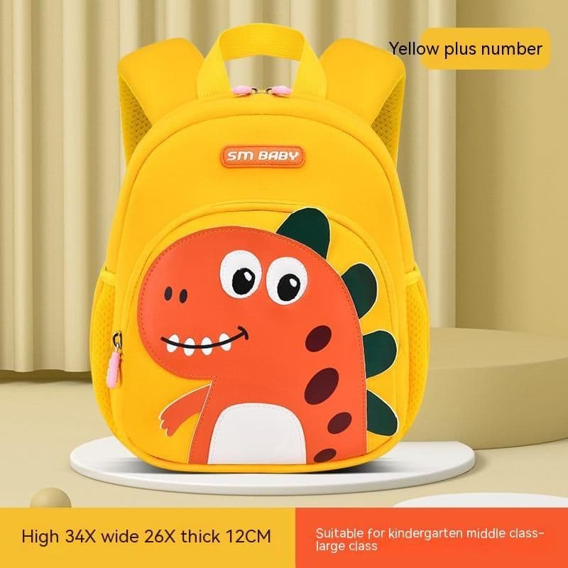 image-Men's And Women's Cute Fashion Dinosaur Neoprene Backpack