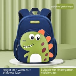 image-Men's And Women's Cute Fashion Dinosaur Neoprene Backpack