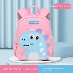 image-Men's And Women's Cute Fashion Dinosaur Neoprene Backpack