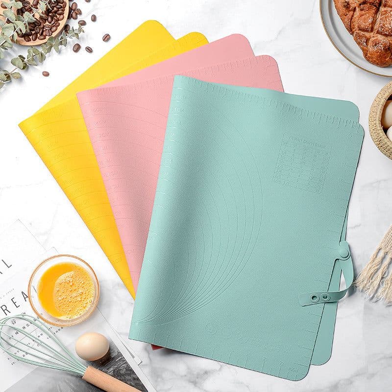 image-New Large Silicone Band Scale Non-slip Dough Rolling Pad