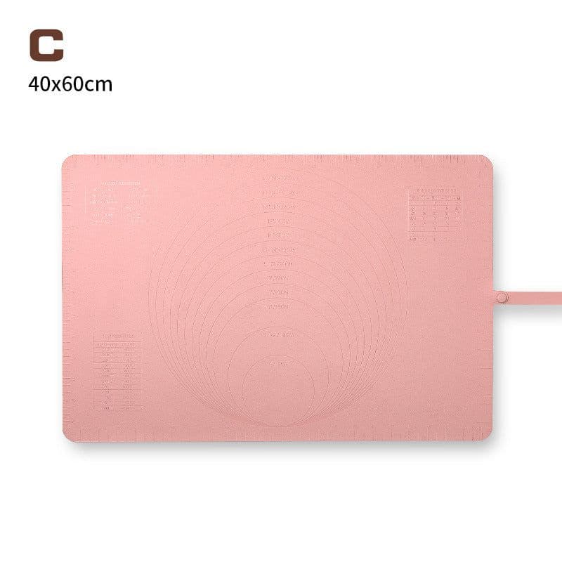 image-New Large Silicone Band Scale Non-slip Dough Rolling Pad