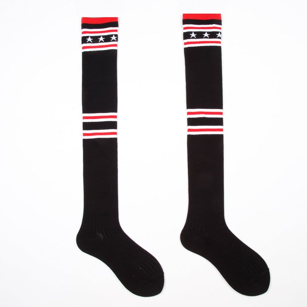 image-Star Stripes Women's Silicone Non-slip Stockings Over The Knee