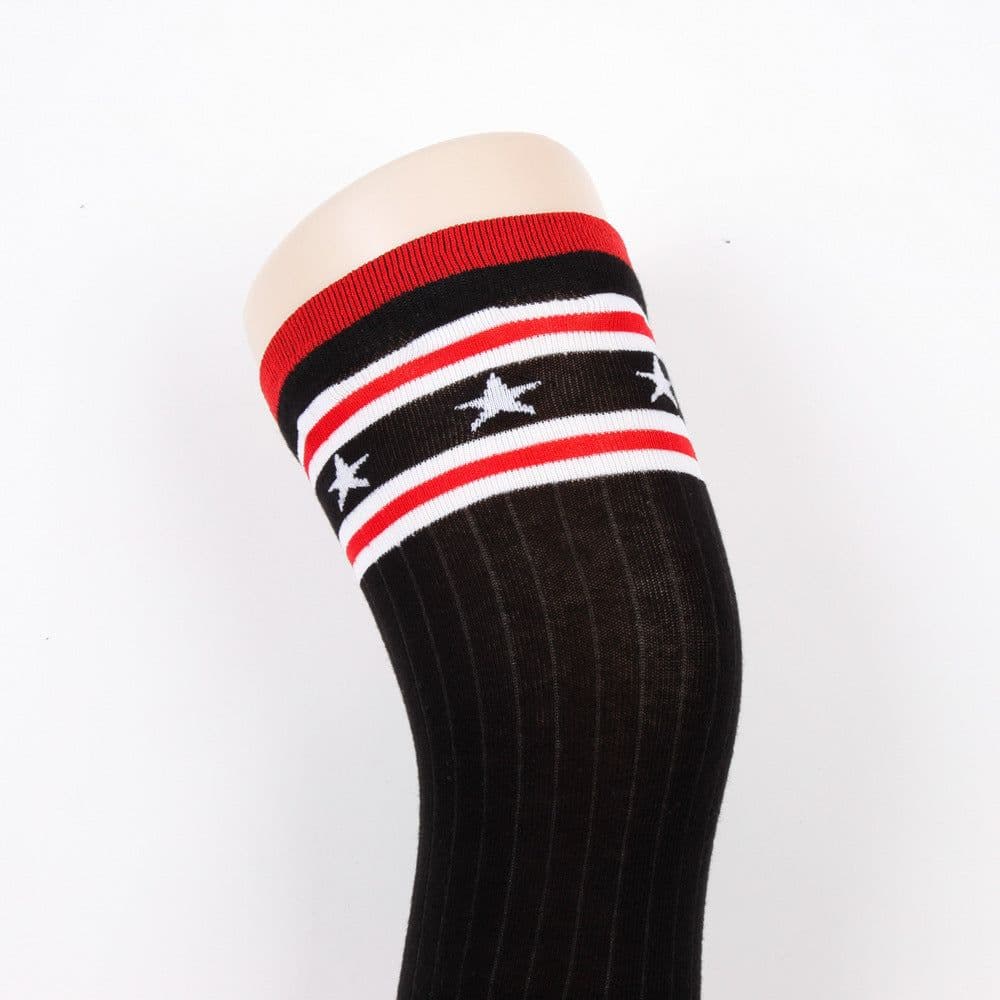 image-Star Stripes Women's Silicone Non-slip Stockings Over The Knee