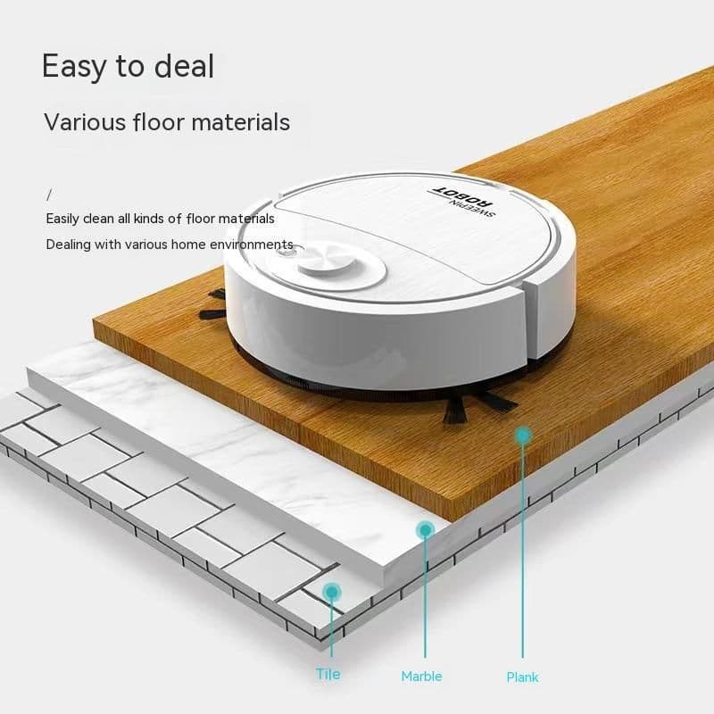 image-Household Sweeping Robot Intelligent Cleaning Machine Three-in-one Vacuum Cleaner