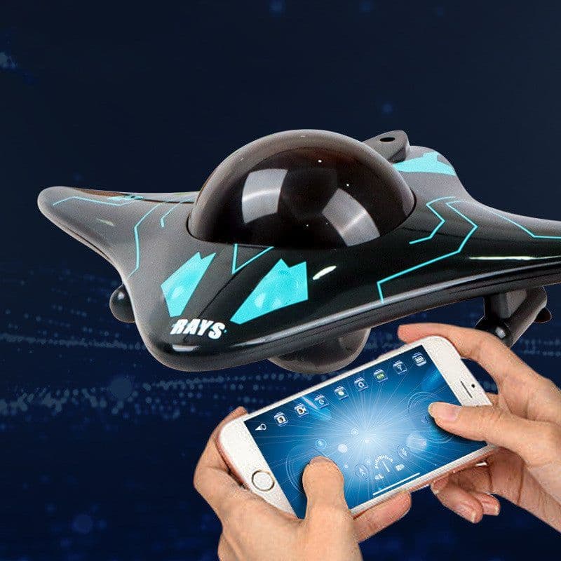 image-Mobile Phone Remote Control Six-channel Real-time Transmission Underwater Camera Boat