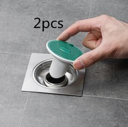 image-Whale Magnetic Suction Floor Drain Cover Floor Drain Odor Preventer Sewer
