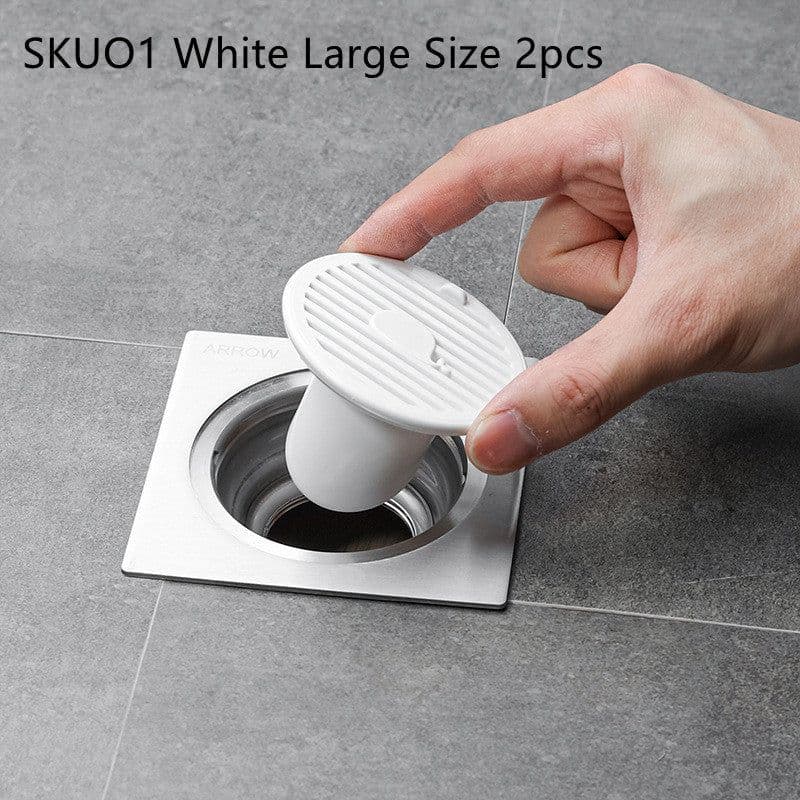 image-Whale Magnetic Suction Floor Drain Cover Floor Drain Odor Preventer Sewer