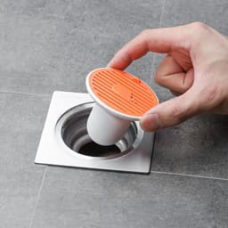 image-Whale Magnetic Suction Floor Drain Cover Floor Drain Odor Preventer Sewer