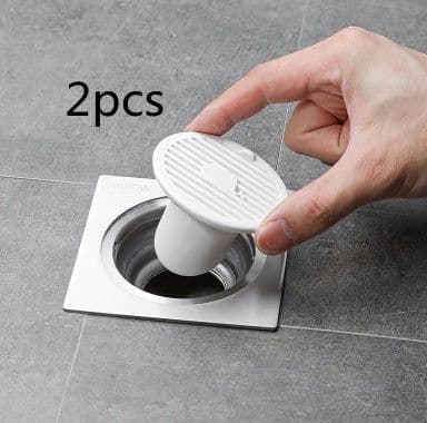 image-Whale Magnetic Suction Floor Drain Cover Floor Drain Odor Preventer Sewer