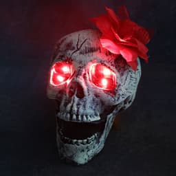image-Halloween LED Light Up Skeleton Arm Hand Halloween Party Outdoor Home Garden Yard Lawn Decoration Haunted House Horror Props Halloween Decorative