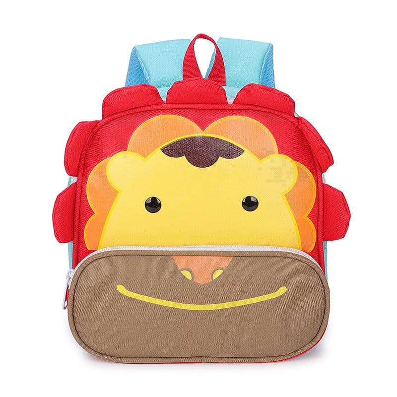 image-Men's And Women's Fashionable Simple Water-repellent Animal Backpack