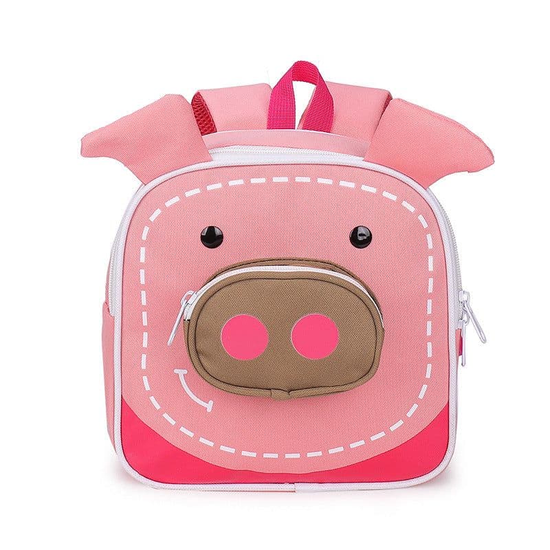image-Men's And Women's Fashionable Simple Water-repellent Animal Backpack