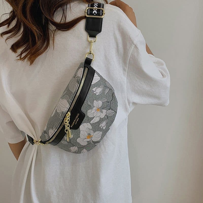 image-Women's Fashionable Lace Shoulder Messenger Bag