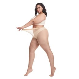 image-Women's Fashion Simple And Breathable Stretch Thin Super Plus Size Stockings