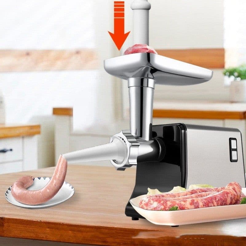 image-Meat Grinder Double Mixing Blade