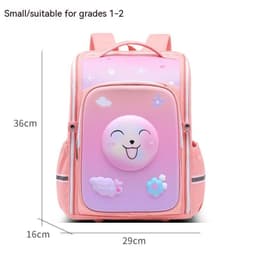 image-Large Capacity Wear-resistant Burden Alleviation Backpack For Boys And Girls