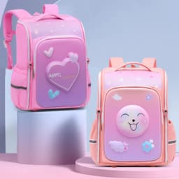 image-Large Capacity Wear-resistant Burden Alleviation Backpack For Boys And Girls