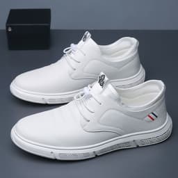 image-Men's Business Driving Soft Leather Casual Shoes