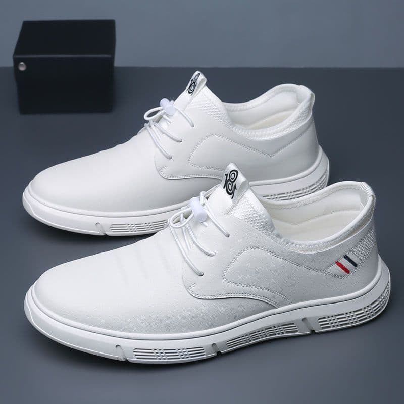 image-Men's Business Driving Soft Leather Casual Shoes